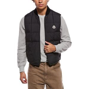 Moncler Mens  Puffer Vest, Black